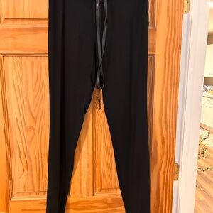 Gucci Black Skinny Women's Jogger Pants with Drawstring